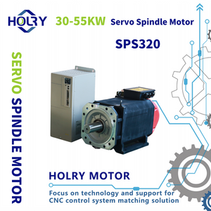 คุณภาพสูงแรงบิดสูง 6000rpm 380V 30.0kw 37.0kw 45.0kw 55.0kw Servo แกนมอเตอร์สำหรับเครื่อง CNC พร้อมไดร์เวอร์