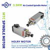 High Efficiency 3.5KW Air Cooled Spindle Motor ER25 para sa CNC Wood Working Machine