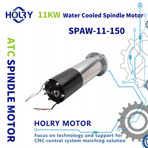 Motor Spindle 11kw ATC yang disejukkan dengan air berkelajuan tinggi ISO40 CNC Spindle untuk Penghala Cnc